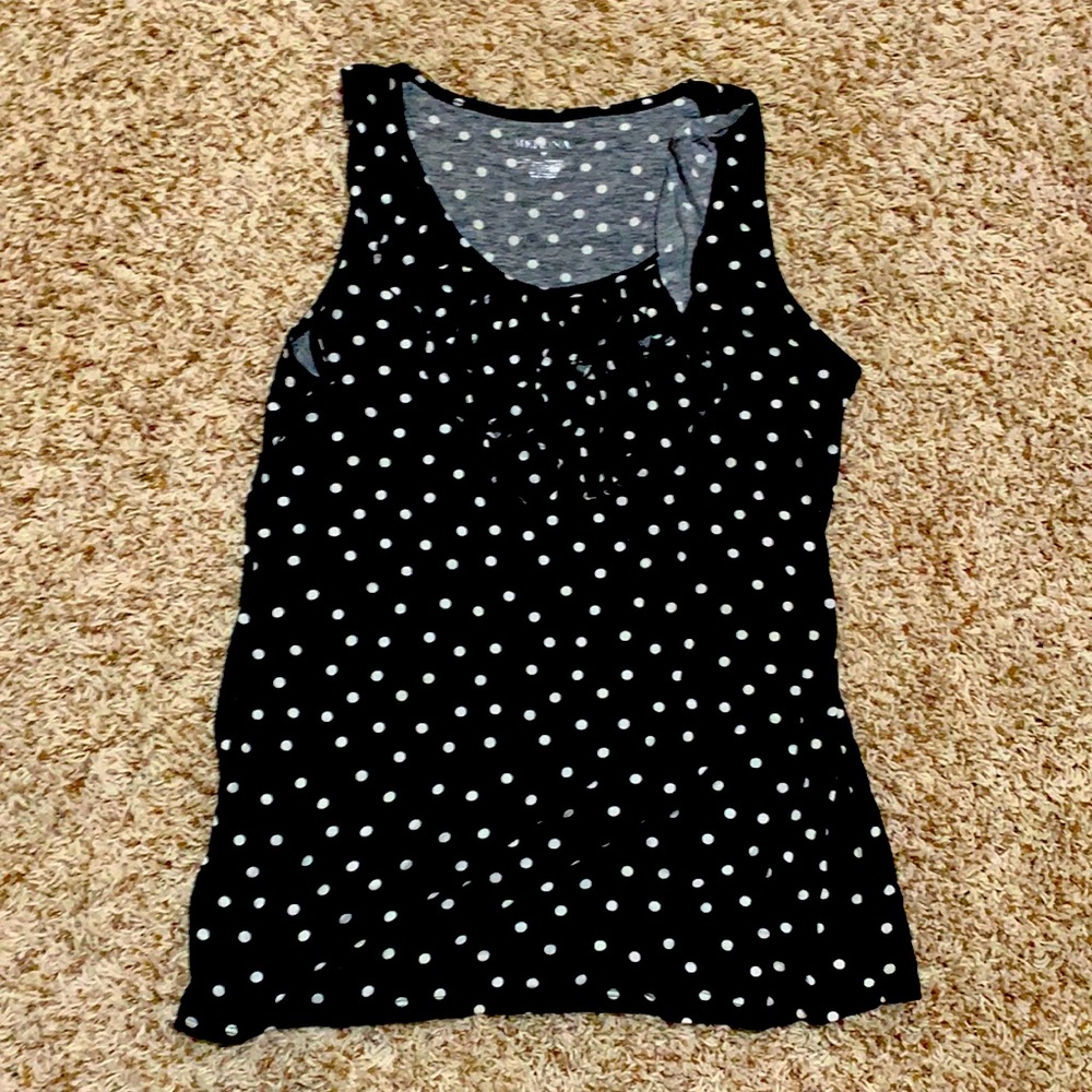 Merona top with ruffles